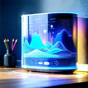 Smart home device with user interface