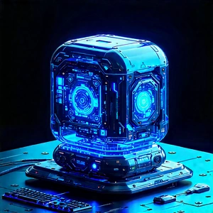 Innovative Communication Tool Design With Futuristic Computer