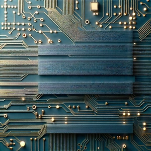 Close-up of electronic circuit