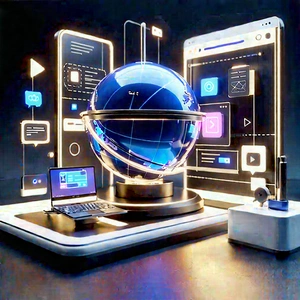Innovative Communication Tool Design With Large Globe,