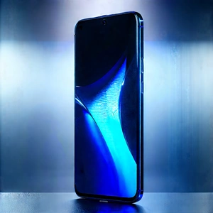 Smartphone With Holographic Display With Blue Cell