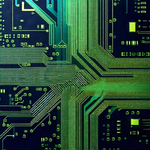 Circuit board with data streams