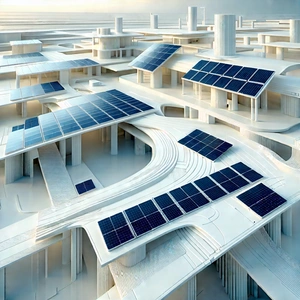 Innovative Renewable Energy Design With Image, There