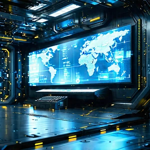 Entertainment technology in manufacturing facility