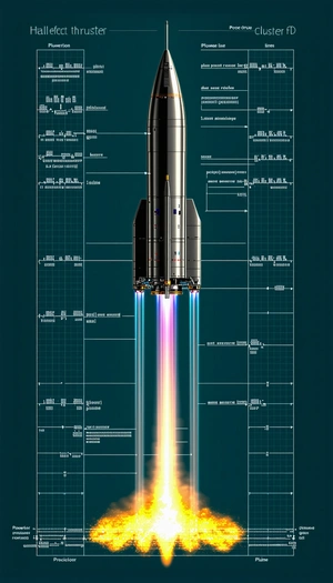 A Rocket Is Shown In A Diagram, With Its Various Parts Labeled