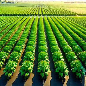 Agricultural technology in manufacturing facility