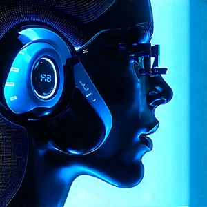 Wireless earbuds with holographic display