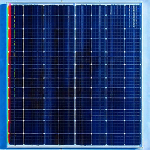 Solar panel with holographic projection
