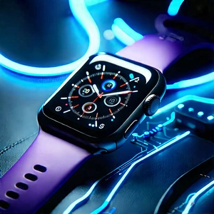 Smart watch with streaming content