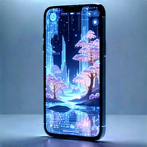 Smartphone With Holographic Display With Cell Phone