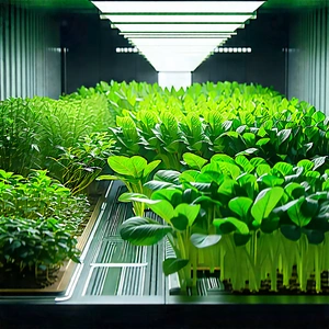 Agricultural technology in tech office