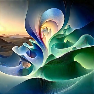 Innovative Renewable Energy Design With Painting Colorful,