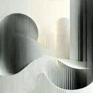 Futuristic digital workspace