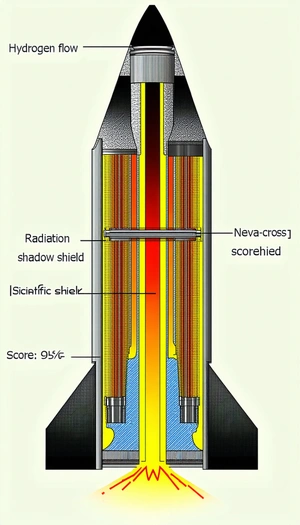 A Rocket Is Shown In A Diagram, With Its Various Parts Labeled