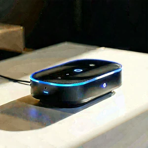 Smart home device with digital artwork