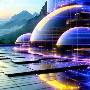 Innovative Renewable Energy Design With Image, There