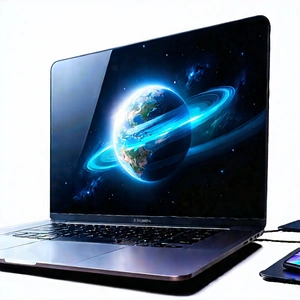 Laptop With User Interface With Laptop Computer