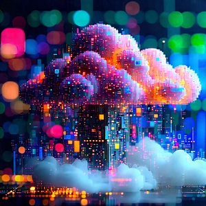 (cloud:1.1) Computing Visualization With Large, Colorful