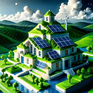 Innovative Renewable Energy Design With Large, Green,