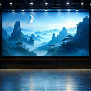 Entertainment Technology In Tech Office With Large Painting
