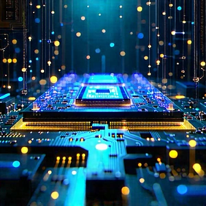 Quantum computer with data streams