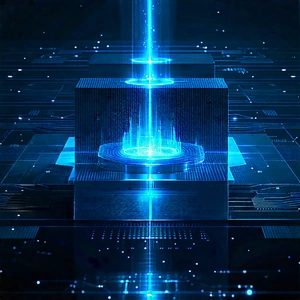 Quantum computer with data streams