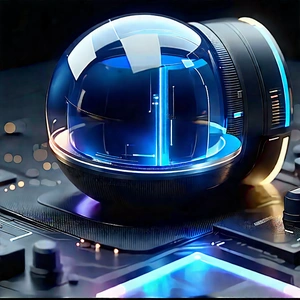 Innovative Communication Tool Design With Futuristic-looking Device