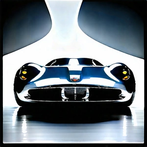 Automotive Technology In Research Center With Sleek Blue
