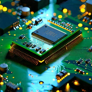 Circuit board with laser scanning