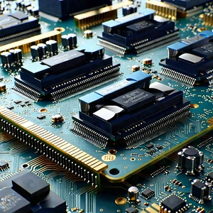 Close-up of memory module