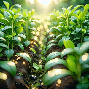 Agricultural Technology In Research Center With Image, There