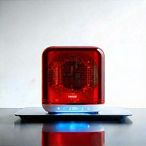 Innovative Smart Appliance Design With Blue Emergency
