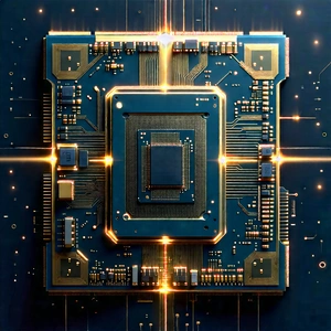 Microchip with laser scanning