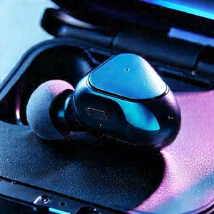 Wireless earbuds with digital artwork