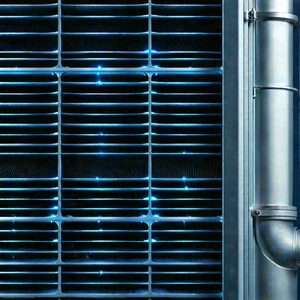 Close-up of cooling system