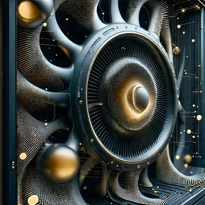 Close-up of cooling system
