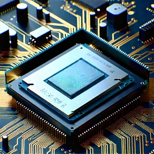 Microchip with laser scanning
