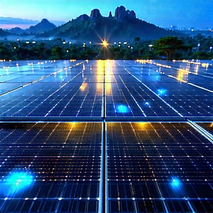 Innovative Renewable Energy Design With Large Solar