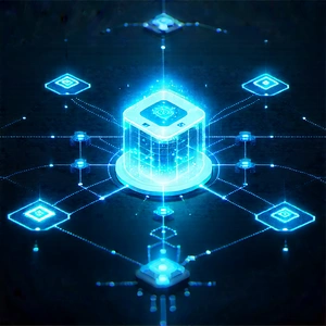 Blockchain network visualization