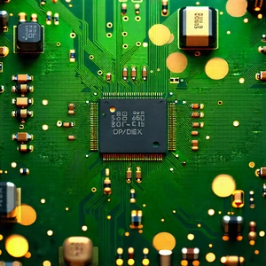 Circuit board with laser scanning