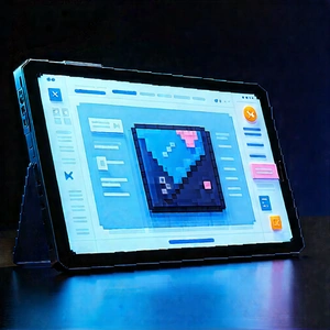 Tablet With User Interface With Tablet Computer