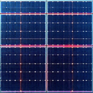 Solar Panel With Laser Scanning With Large Solar