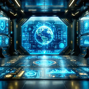 Financial technology in research center