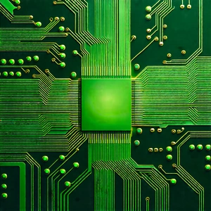 Close-up of electronic circuit
