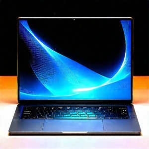 Laptop With Holographic Display With Laptop Computer