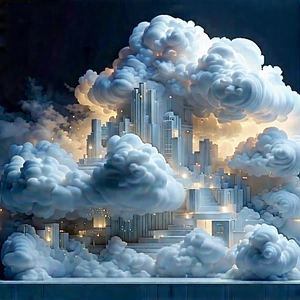 Cloud Computing Visualization With Large, Intricate