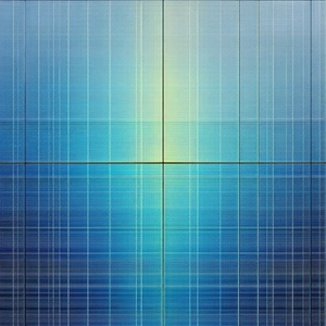 Tech Architectural Photography: Drone with data visualization