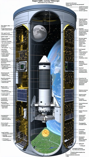 The Image Is A Diagram Of A Space Shuttle, Showing Its Various Components And Their Functions
