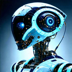 Robot with data streams