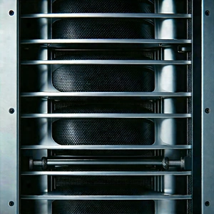 Close-up of cooling system